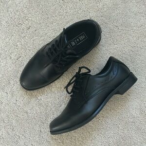 Max + Jake Boy Black Lace Up Dress Oxford shoes